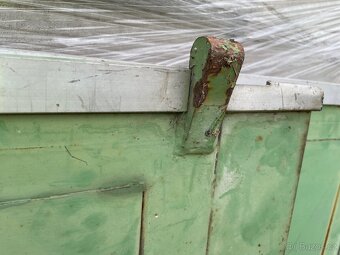 Plechová vrata - použitá - 2