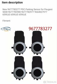 Parkovací senzory Citroën / Peugeot - 2