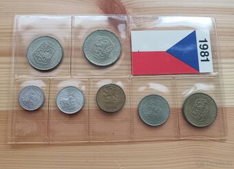 Sada oběžných mincí Československo - 2