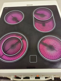 sklokeramický sporák, multifunkční 220V - 2