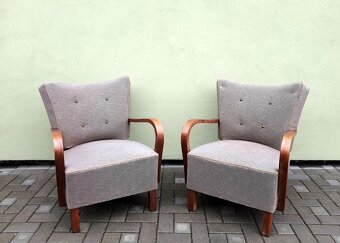 Křesla "ala" Halabala 2ks - 2