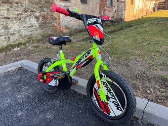 Dětské kolo Dinobikes 14 s helmou - 2