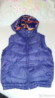 Oboustranná vesta vel.152-158 - 2