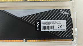 XPG Lancer RAM DDR5-6000 32GB CL40 - 2