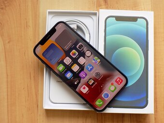 APPLE iPhone 12 64GB Blue - ZÁRUKA - TOP STAV - 100%BATERIE - 2