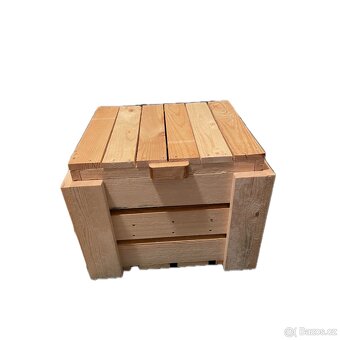 Dřevěná bedna na 12 láhve vína - 2