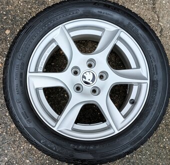 Sada alu disků Škoda Fabia III, Rapid 5x100 R15 - 2