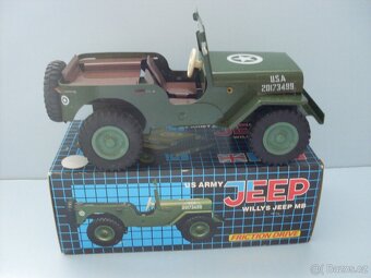 Plechový model JEEP WILLYS 1:20 ITES - 2