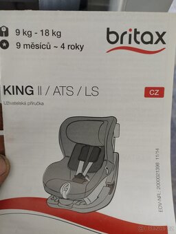Britax romer king II - 2