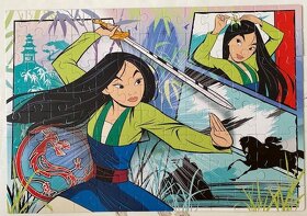 Puzzle s motivem Mulan - 2
