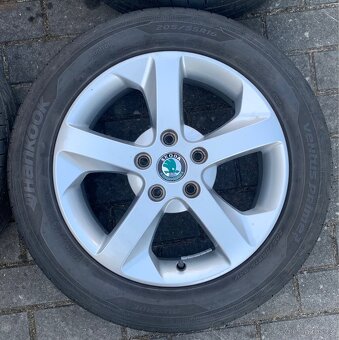 Alu kola Škoda 5x112, R16, letní, ET50 - 2