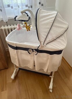 Multifunkční kolébka Milly Mally Sweet Melody simple gray - 2