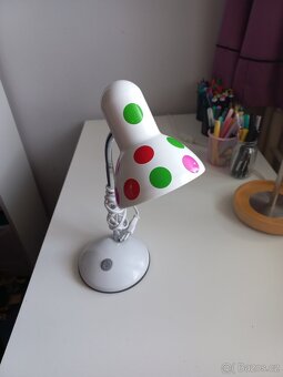 dětská lampička / stolní lampa s puntíky - 2