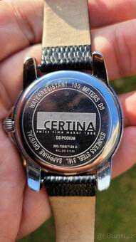 CERTINA DS Podium Quartz model 260.7029/7129 A - 2