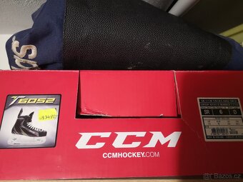 Profi brusle CCM Tacks 6052 vel. 6 D (EUR 40) - 2