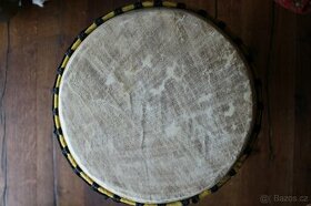 Djembe Ghana 63x31,5cm + poukaz na kurz bubnování - 2