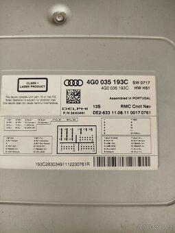 Rádio Audi A6 c7 - 2