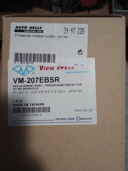 Prodám zrcátko pravé elektrické i se sklápěním P307 - 2