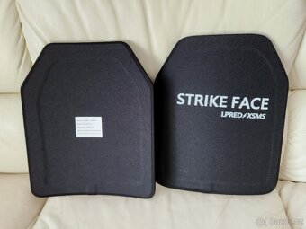 9mm neprůstřelné balistické pláty taktické samopal - 2