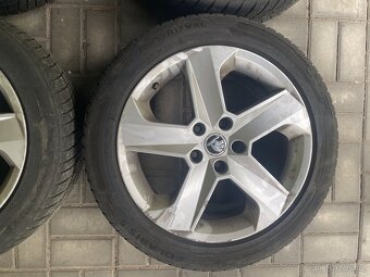 REZERVACE Originál 17" alu kola Škoda + zimní pneu - 2