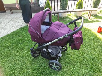 Dětský kočárek + vajičko/autosedačka 0-13kg - 2