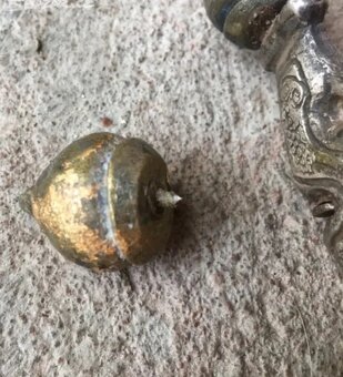 Stříbrná spona ze starověkého Říma - 2