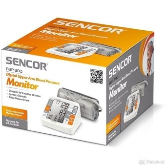 Nový nepoužitý digitální tlakoměr Sencor s velkým displejem - 2