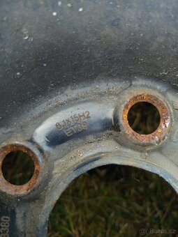 Plechové disky 5x100 r 15 - 2