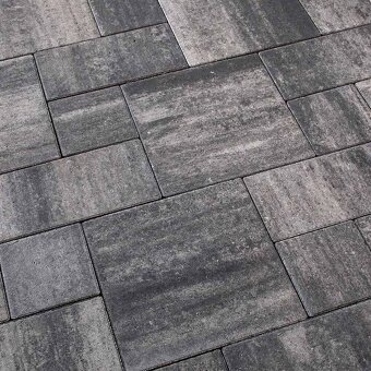 Kvalitní dlažba - NOVÁ šedý vzor 6cm - 2