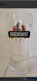 Sklenice radegast careda pivo koupim větší množství - 2