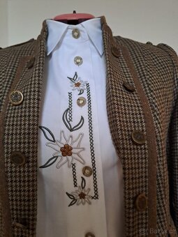 Dámský kabátek + halenka - 2