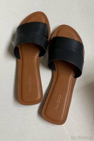 Pantofle Aldo ANDONIA, vel. 42,5, černé a bílé - 2