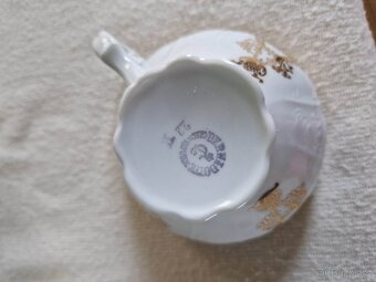 Porcelán čajové šálky - 2