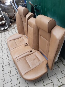 kožené zadní sedačky bmw e65 - 2