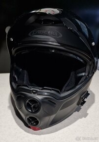 Čelistní helma na motorku CABERG FLIP-UP DROID - 2
