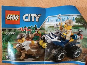 Lego policie+lupič, kód 60065 - 2