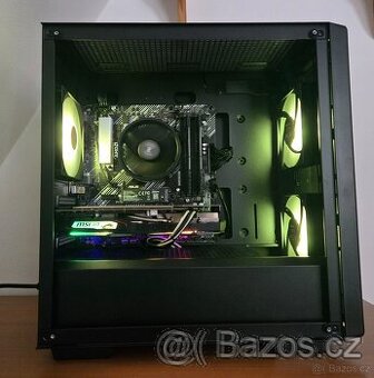 Herni počitač GTX1660/ RYZEN 5 3600X - 2