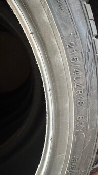 Nové pneu Kumho ECSTA PS72 XL Sport 215/40 R18 89YLetní - 2