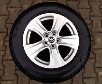 Alu kola originál Toyota RAV4 5x114,3 R17 KRÁSNÁ SADA - 2