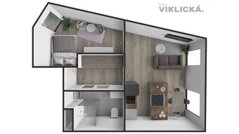 Prodej bytu 2+kk, 46 m2, Brno - Horní Heršpice - 2