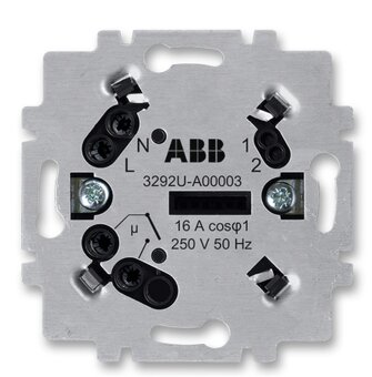 ABB termostat s příslušenstvím Swing šedá - 2