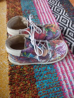 Barefoot kotníkové kožené celoročky Pegres 28 - 2