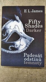 Prodám knihy- Padesát odstínů šedi a Padesát odstínů temnoty - 2