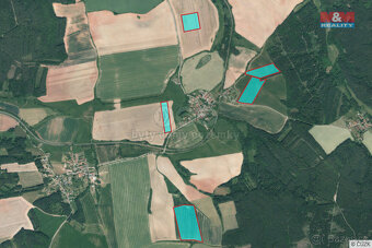 Prodej pole, 158931 m², Velečín - 2
