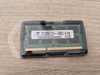Paměti RAM do notebooku DDR3 8GB 1600Mhz CL11 zelené - 2