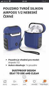 Flipové pouzdro Amazon pro Apple AirPods 1/2 - 2