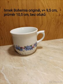 Hrnky a sklo - různé - 2