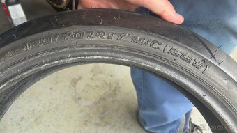 pneu Shinko 120/70-17 58W dot 0623 - 2