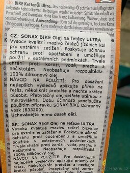 Olej na řetězy - 2