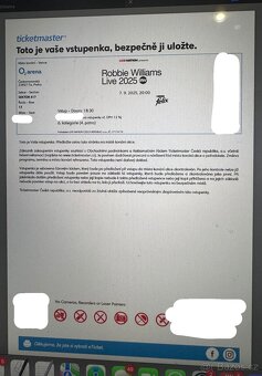 Robbie Williams Praha 7.9.2025 O2 ARENA - 2